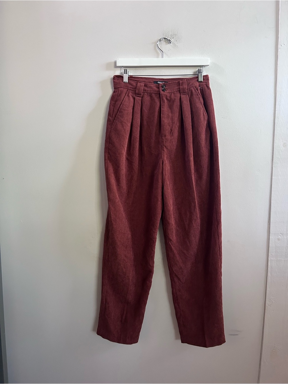 Madewell straight‎ leg corduroy pants 6